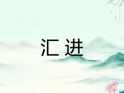 汇进