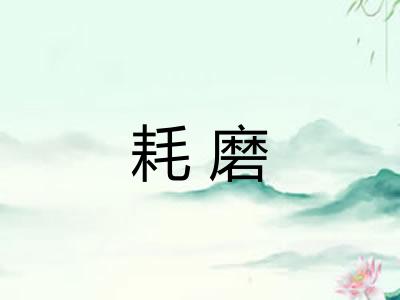 耗磨 耗磨