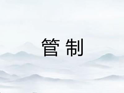 管制