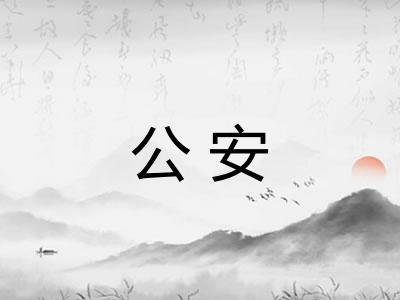 公安