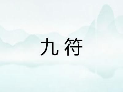 九符