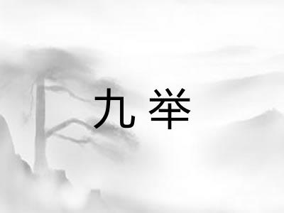 九举