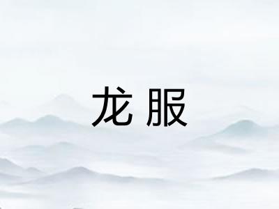 龙服 龙服
