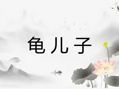 龟儿子 龟儿子