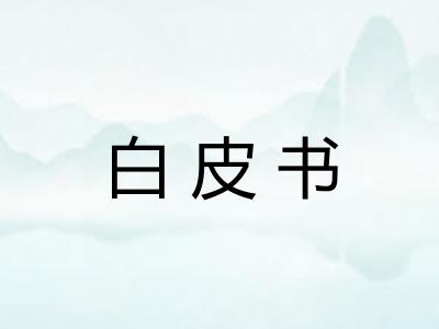 白皮书