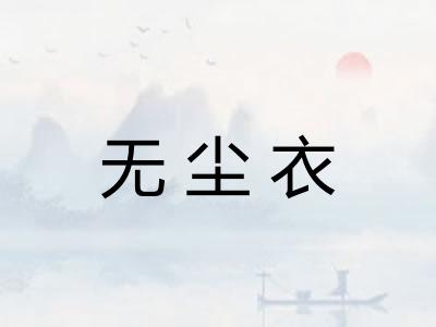 无尘衣