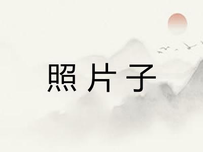 照片子 照片子