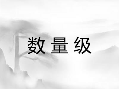 数量级