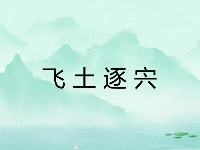 飞土逐宍 飞土逐宍