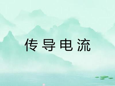 传导电流