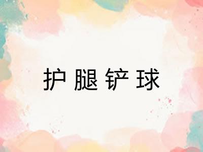 护腿铲球 护腿铲球