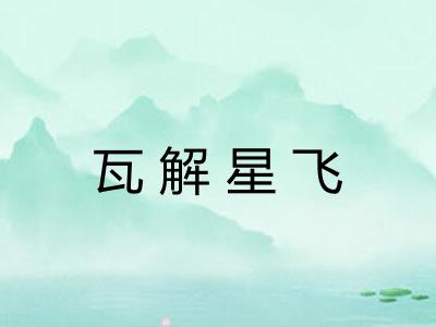 瓦解星飞